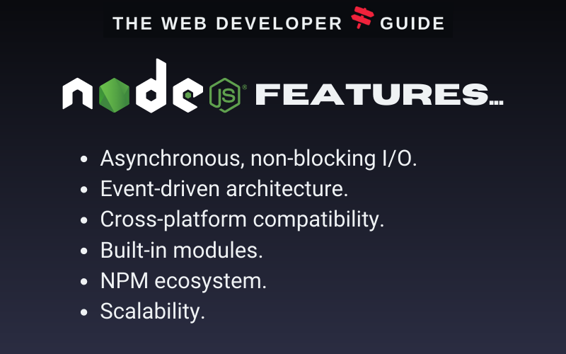 what is node.js? what are the features of node.js?